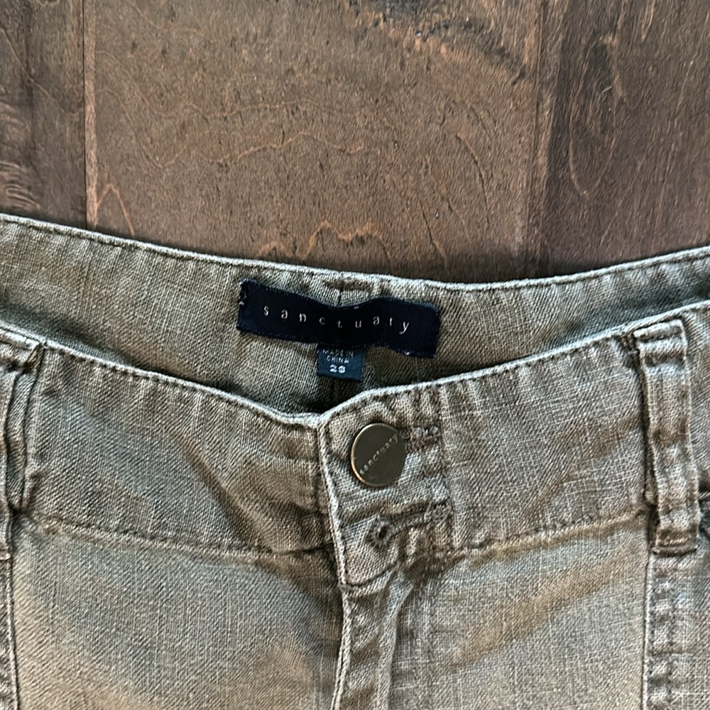 Sanctuary Linen cargo pant - Picture 2 of 7